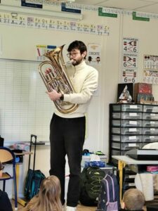 Intervention musicale dans notre classe